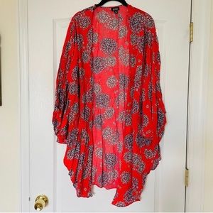ANA Orange/Red Duster Coverup